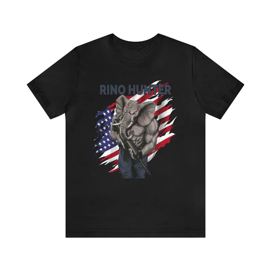 RINO HUNTER Unisex Jersey Short Sleeve Tee